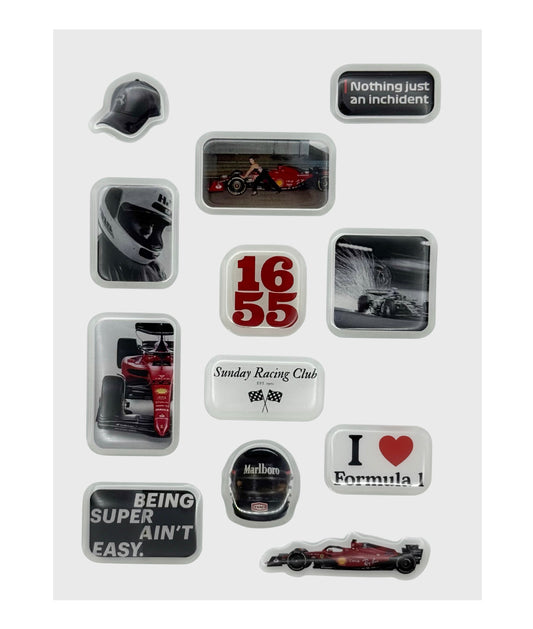 Formula 1 Sticker Set