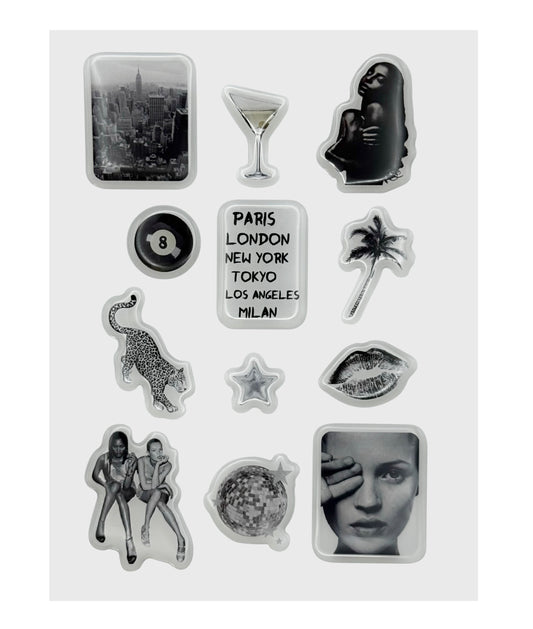 Star Girl Sticker Set