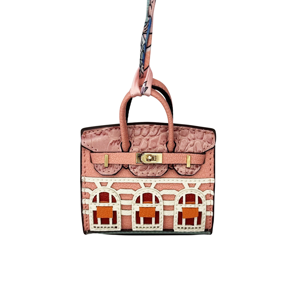 Birkin Faubourg mini bag charm replica, trendy handbag charm for stylish accessory collection
